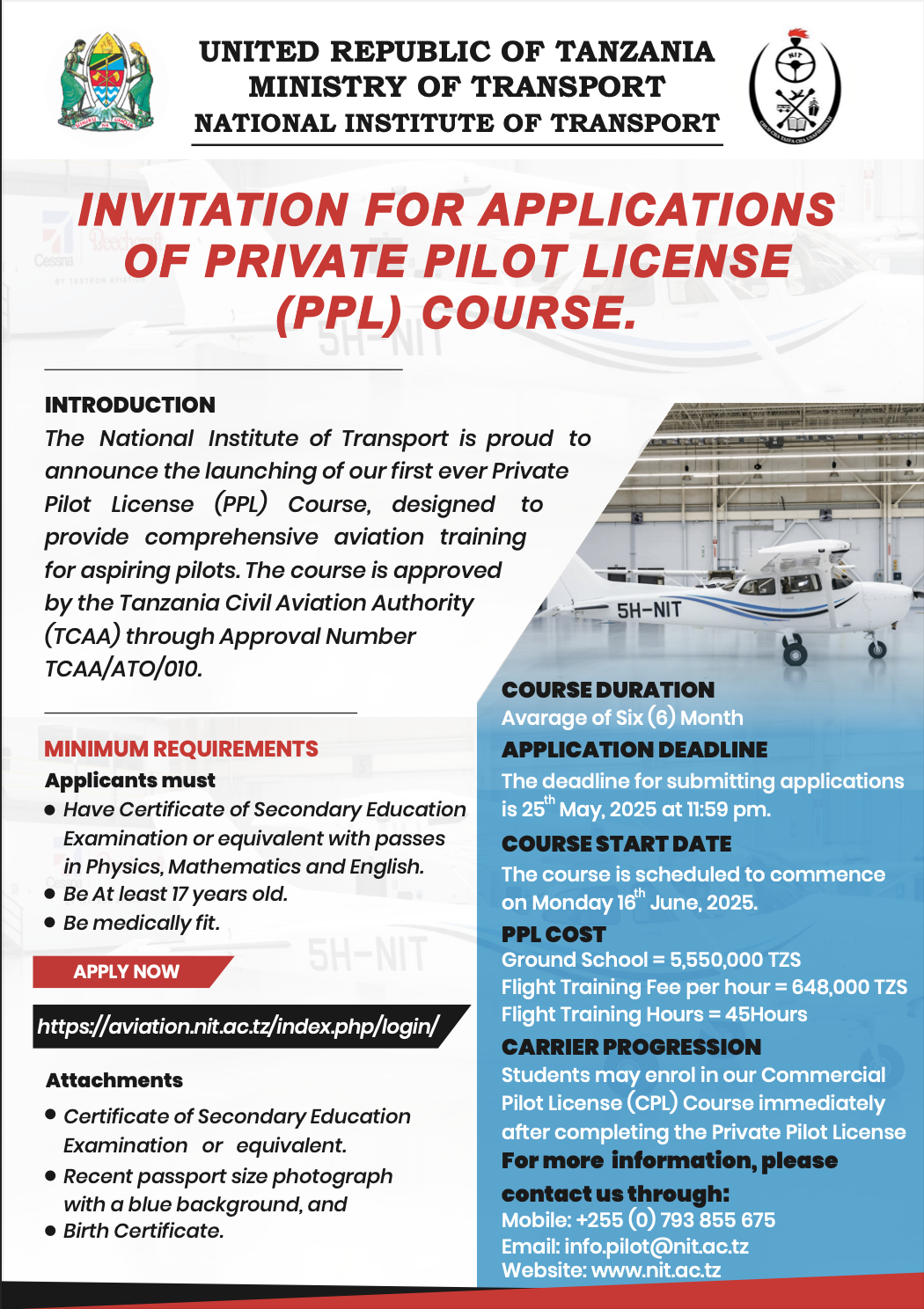 National Institute of Transport - NIT